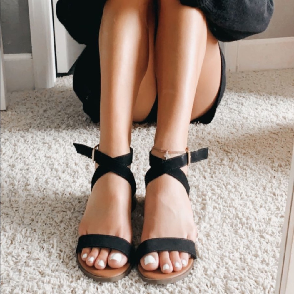Heeled sandals